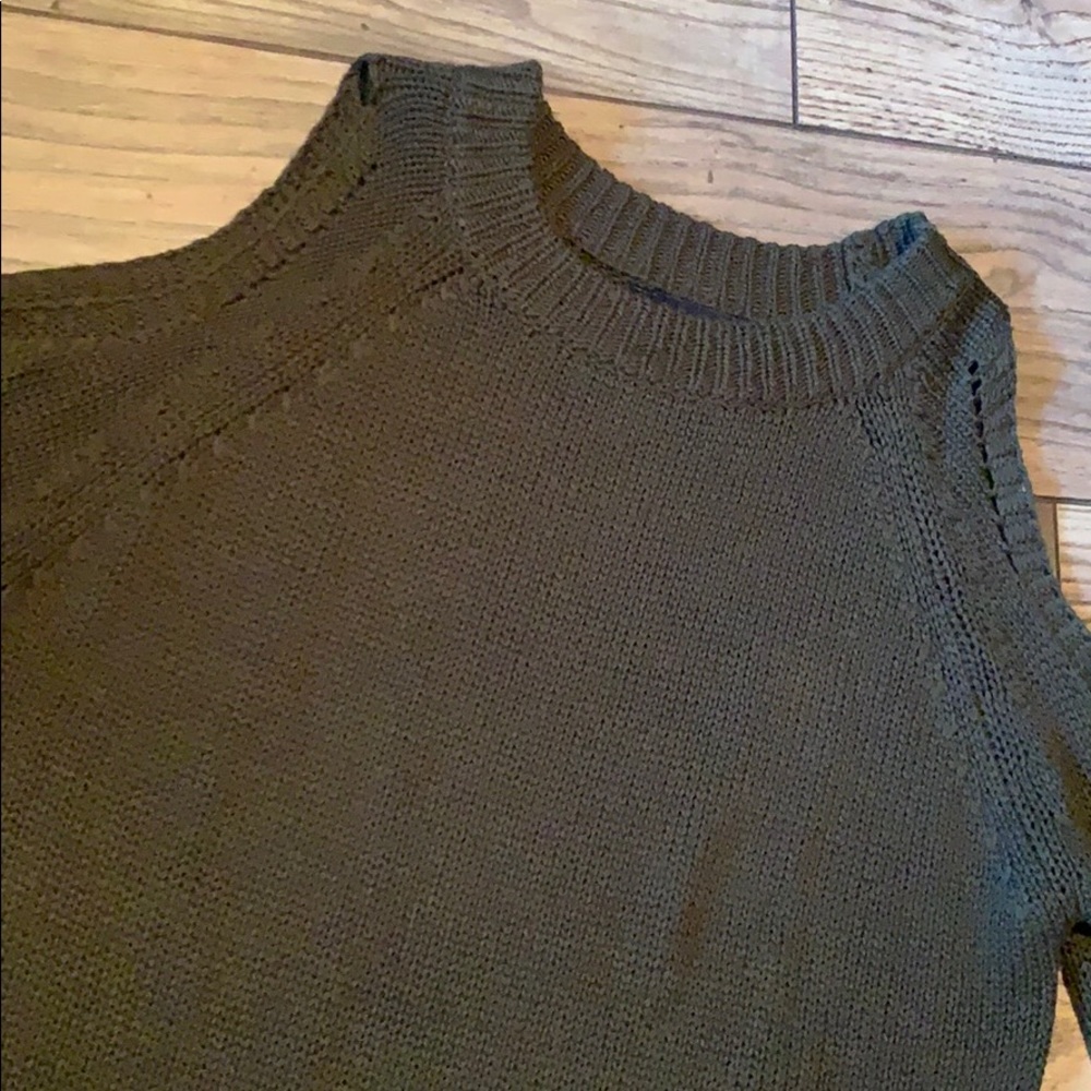 Adeline Cold Shoulder Sweater - Picture 8 of 8